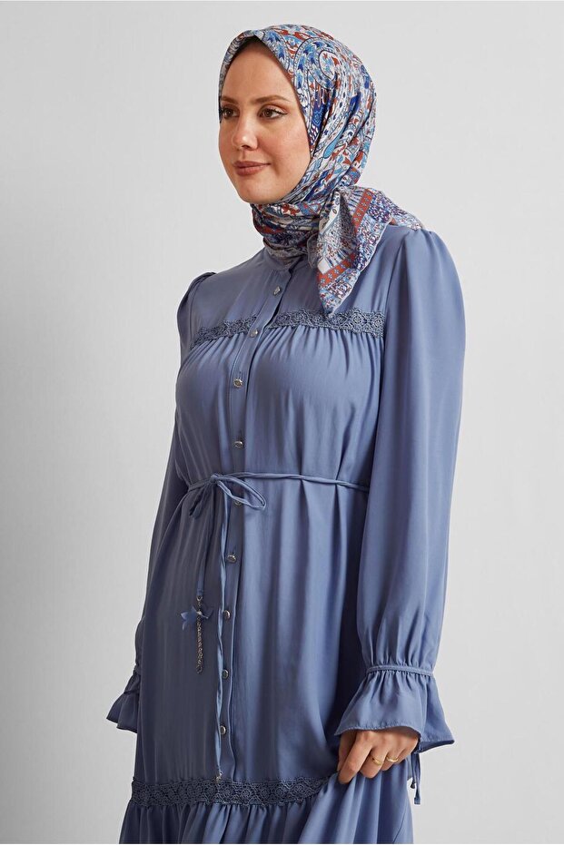 Patterned Scarf 8538 - 1