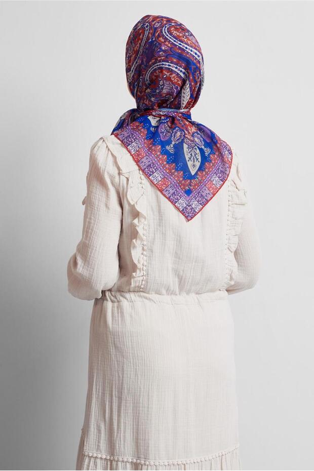 وشاح منقوش 8538 - 2