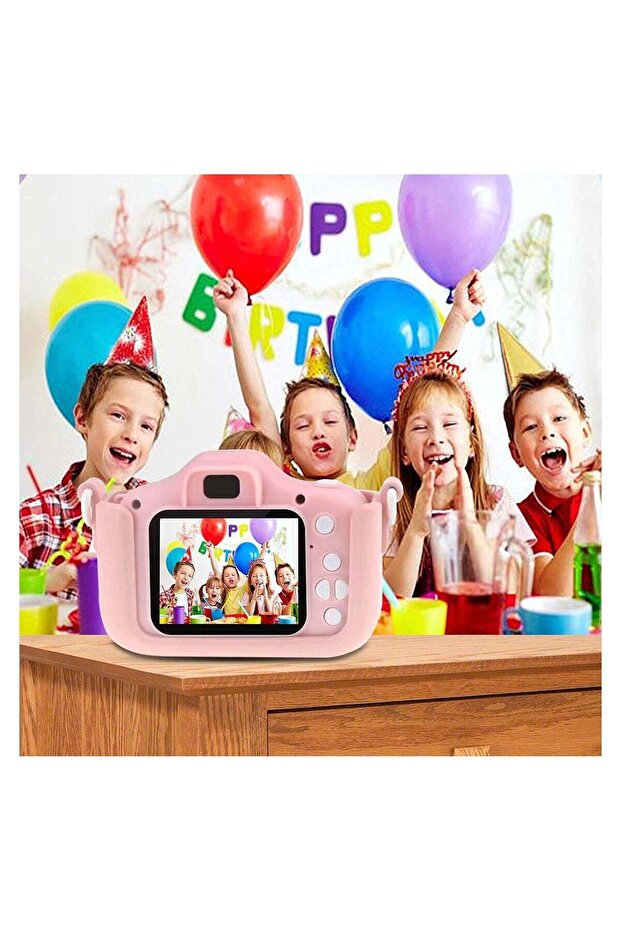 Kids Camera, 1080P HD 2.0 Inch IPS Screen Children Mini Video Camcorder Toy