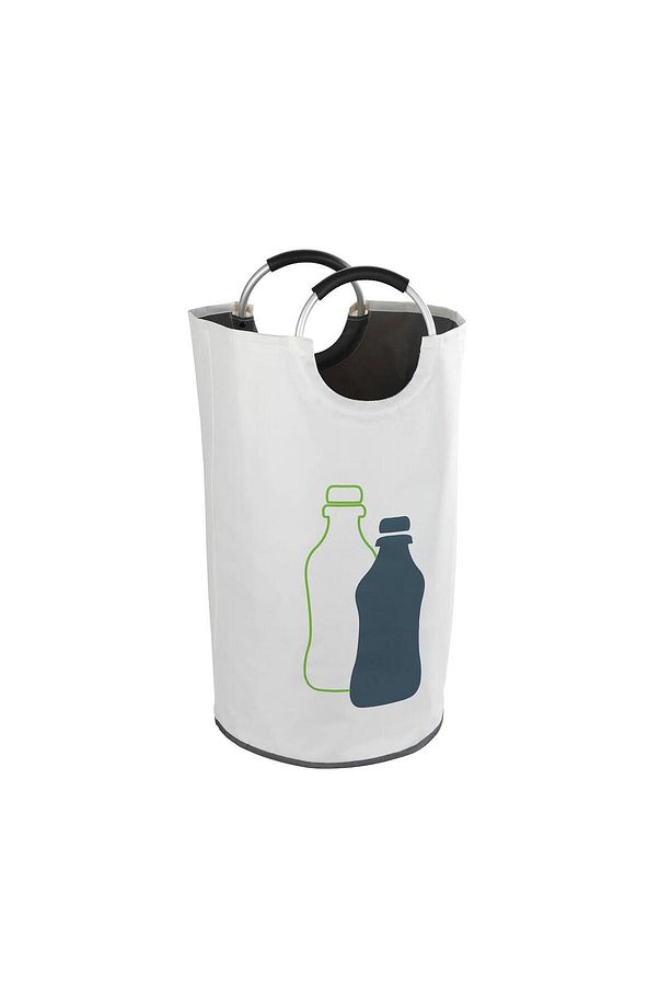 69 Litre Modern Polyester Oyuncak & Geri Dönüşüm Sepeti – Alüminyum Kulplu, Katlanabilir Ta - 4