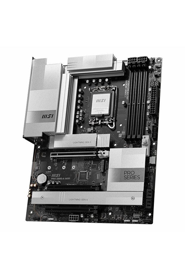 Pro Z890-A WiFi DDR5 (9200MHz)OC M.2 HDMI/USB-C PCIe 5.0 1851P ATX Anakart - 3