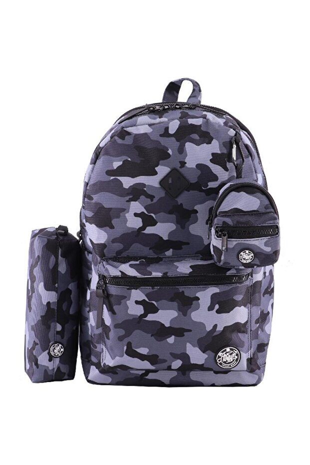 حقيبة ظهر تجريدية مع ملحق - 1