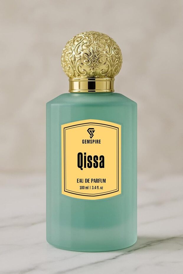 Qissa Eau de Parfum for Men – 100ml | Crafted with Oud, Caramel & Fruity Accents