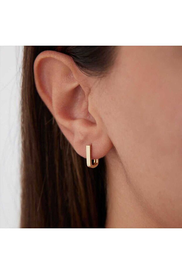 Rectangle J Küpe - 1