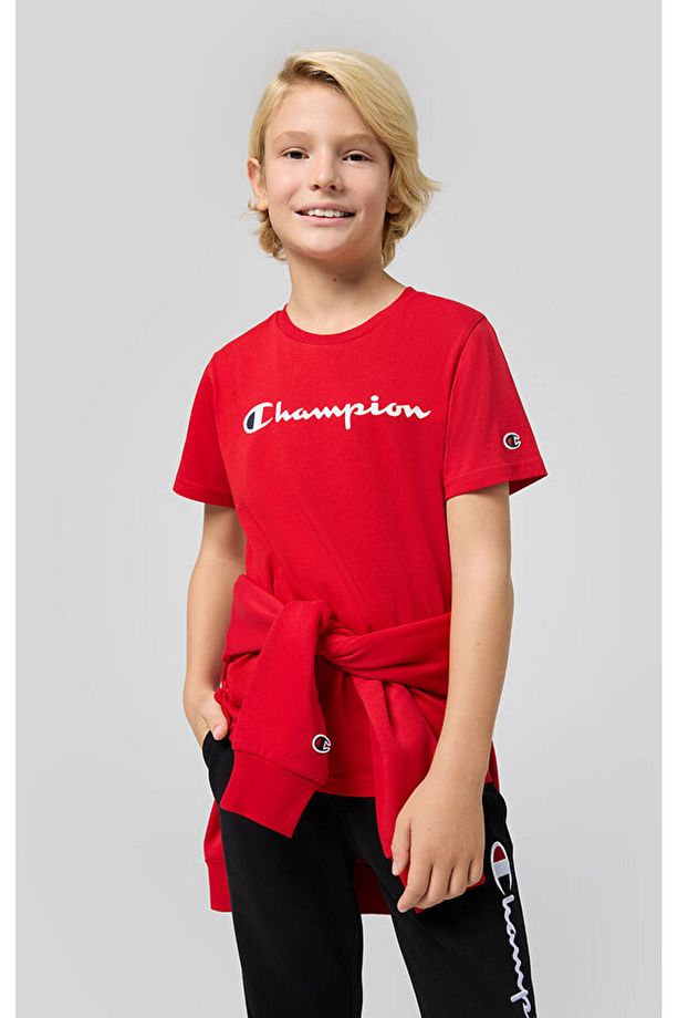 Icons SS Tee Kırmızı Çocuk Tişört-306879-RS054 - 5