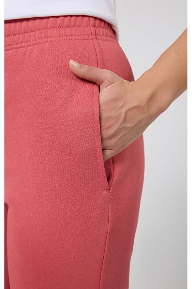 Script Shop Elastic Cuff Pants Pembe Kadın Eşofman Altı-117583-RS050 - 4
