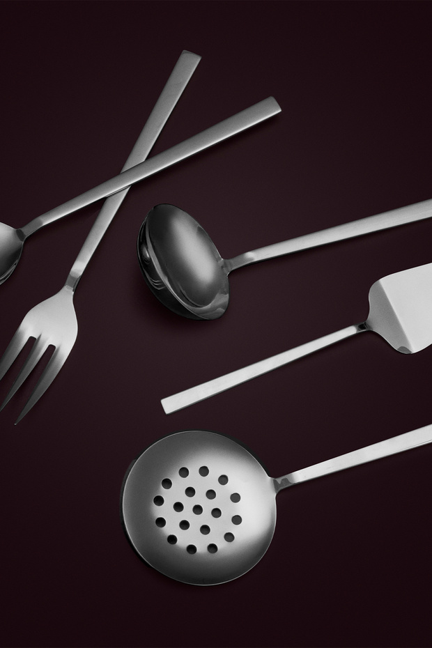 Tulip 5 Parça Çelik Servis Seti - 2