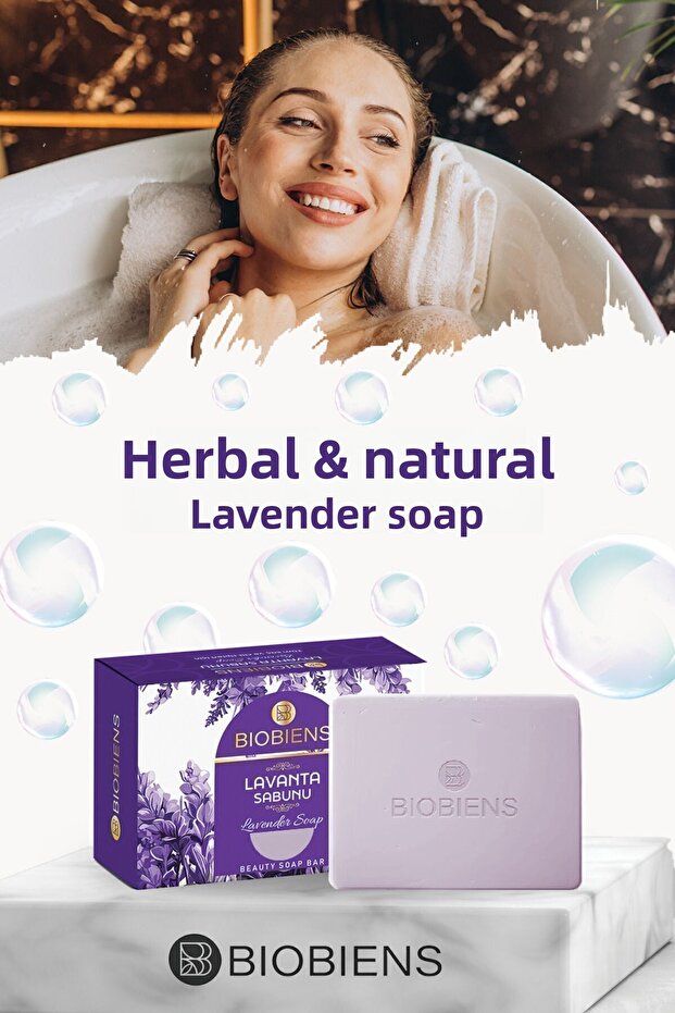 100 جرام صابون لافندر - 2