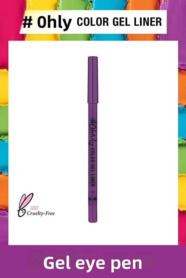 Lamel Long Lasting Oh My Purple Eye Pencil No 405