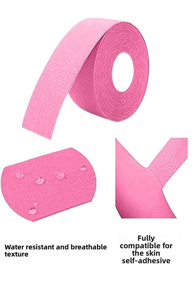 Pink Colored Belly Supporting Tape - 4