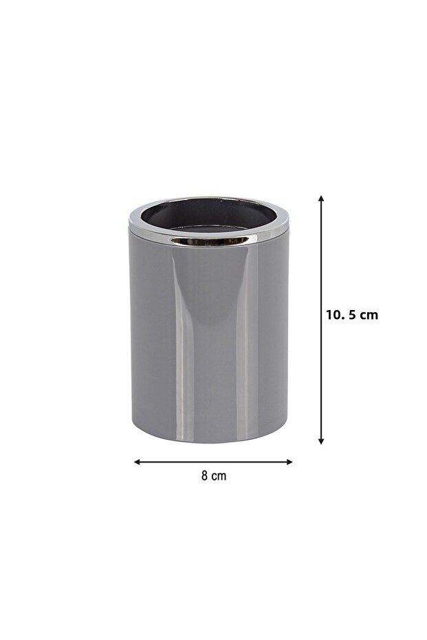 Gray Lenox Toothbrush Holder - 4