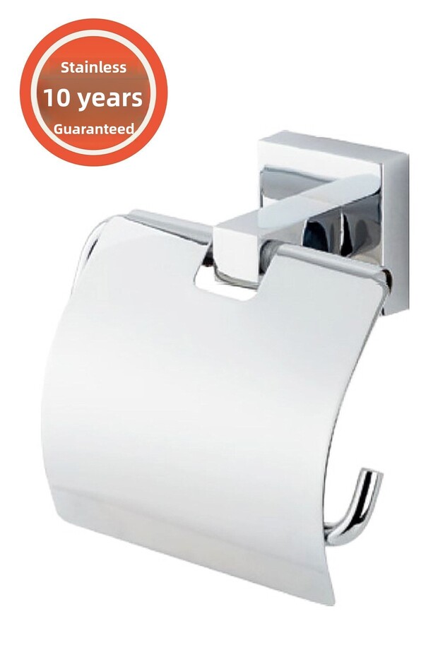 Stainless Brass Tamay Toilet Paper Holder
