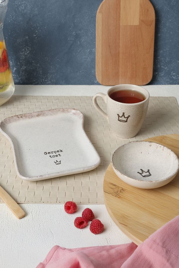 Tost Kahvaltı Takımı 3 Parça 22500-06 - 3