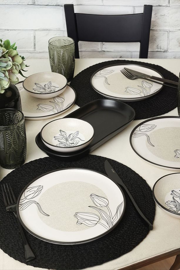 Shade Flowers Kahvaltı Takımı 10 Parça 4 kişilik 21847-48 - 4