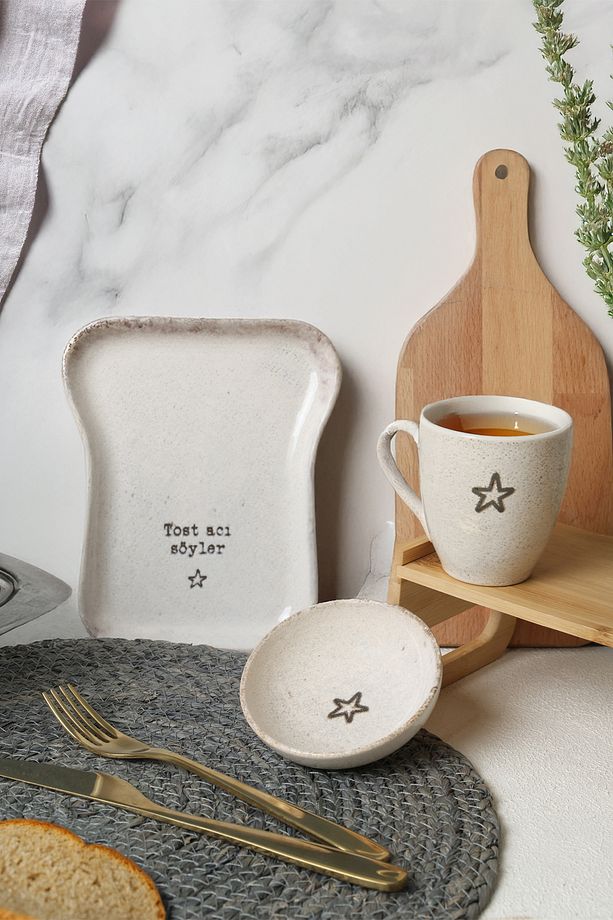 Tost Kahvaltı Takımı 3 Parça 22499-22507 - 1