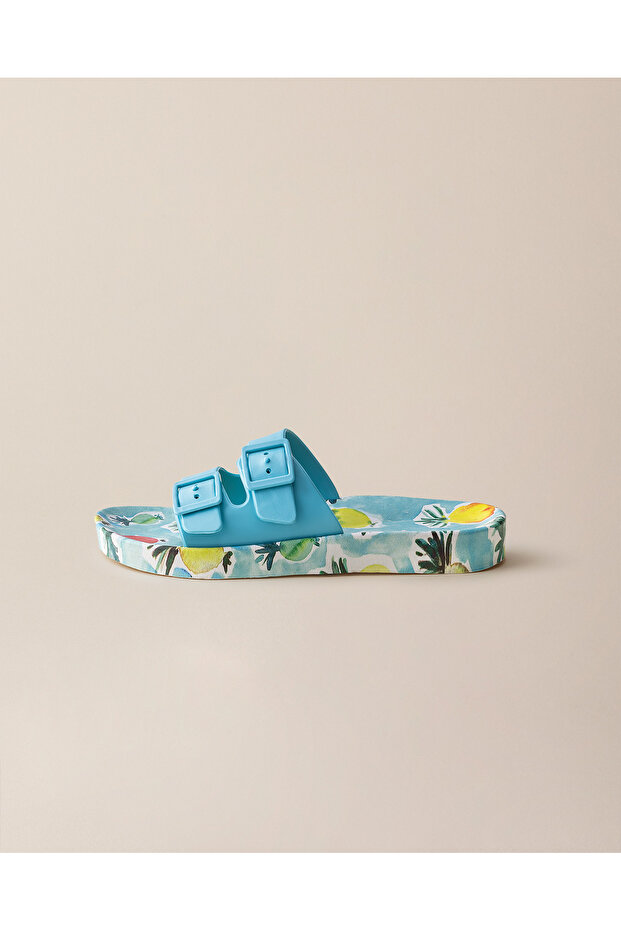 Papuci de damă Blue Fruit - 5