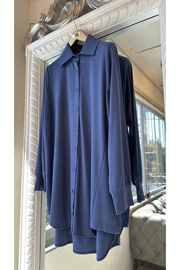6926 İndigo Tunik - 2
