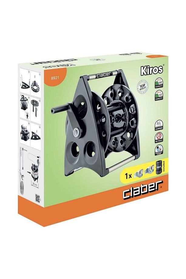 8921 Kıros Hortum Makarası 1/2" 40 Mt - 1
