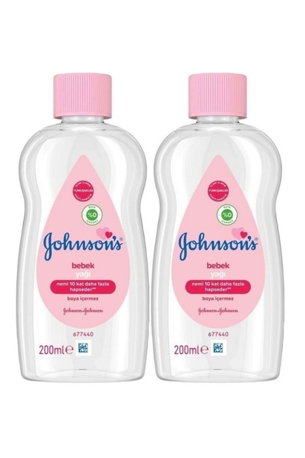 Johnson's Bebek Yağı 200 ml X2 Adet - 1