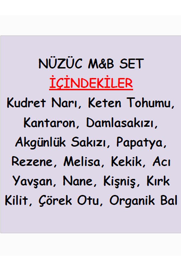 M&b Set Bitkisel Ürün Seti, Mide Ve Bağırsak Bitkisel Ürün Seti - 5