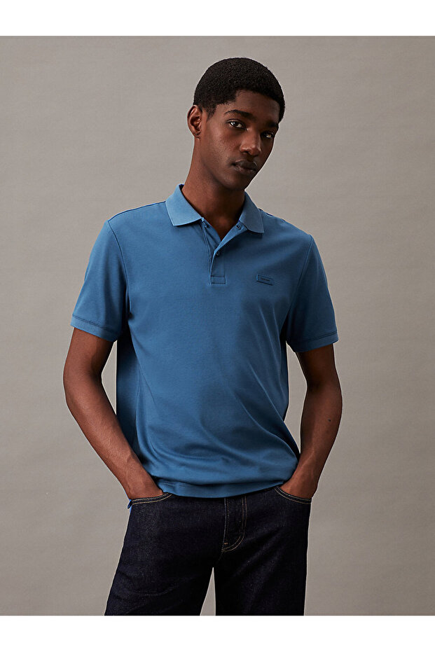 SMOOTH COTTON SLIM POLO