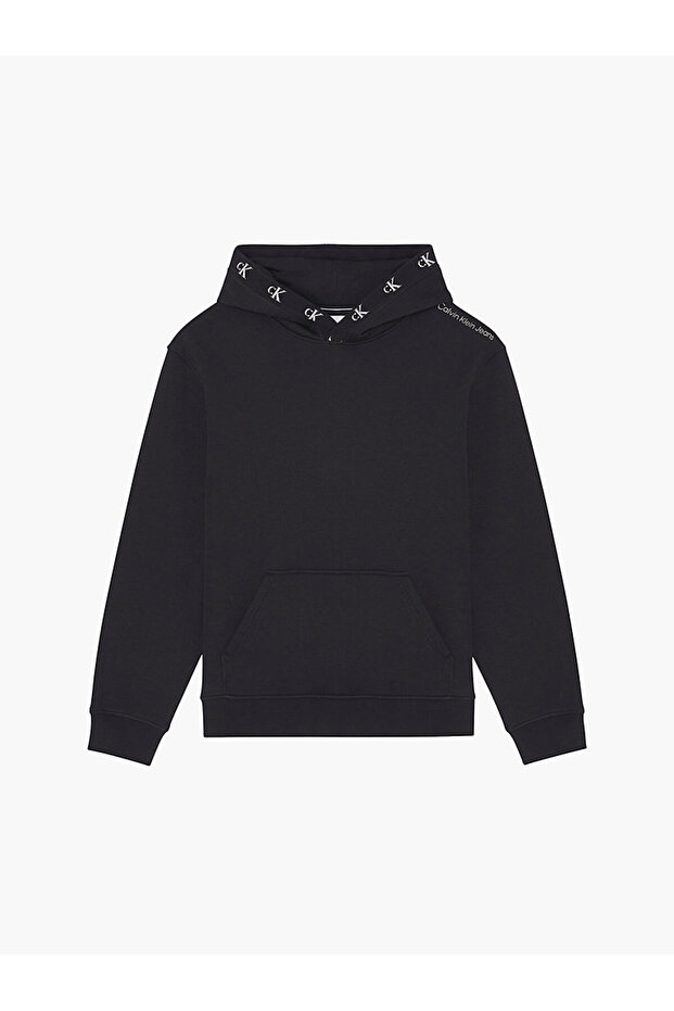 LOGO JACQUARD HOODIE - 8