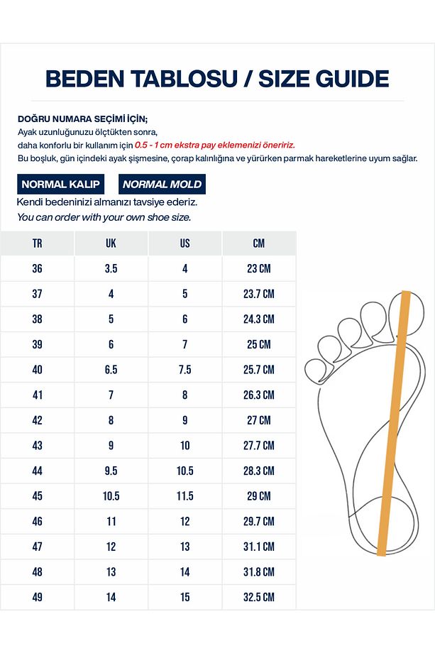 Lateks Taban Hakiki Deri Taba Bağcıklı Erkek Spor Ayakkabı - 4