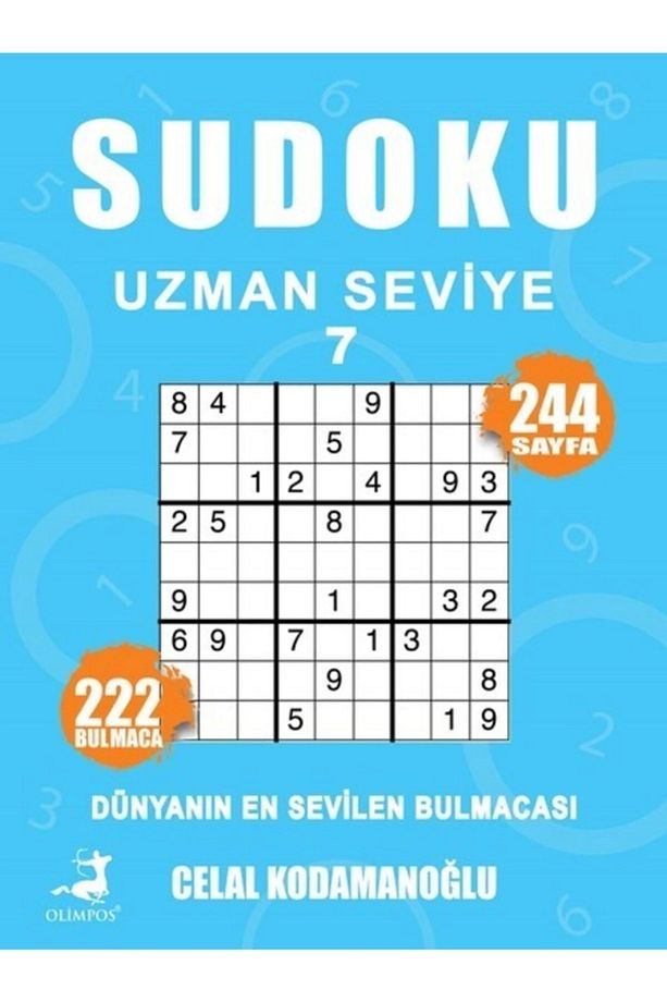 Sudoku Uzman Seviye 7 Celal Kodamanoğlu - Celal Kodamanoğlu - 1