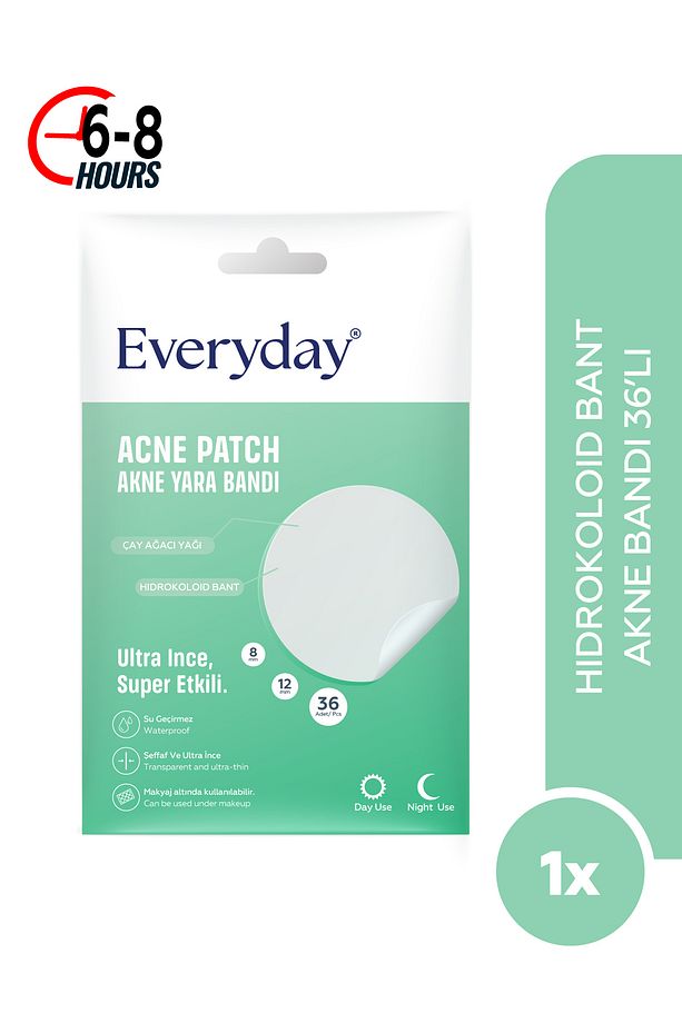 Akne Bandı 36 Adet /akne Bandı - Pimple Patch- Hidrokolloid Bant - 1