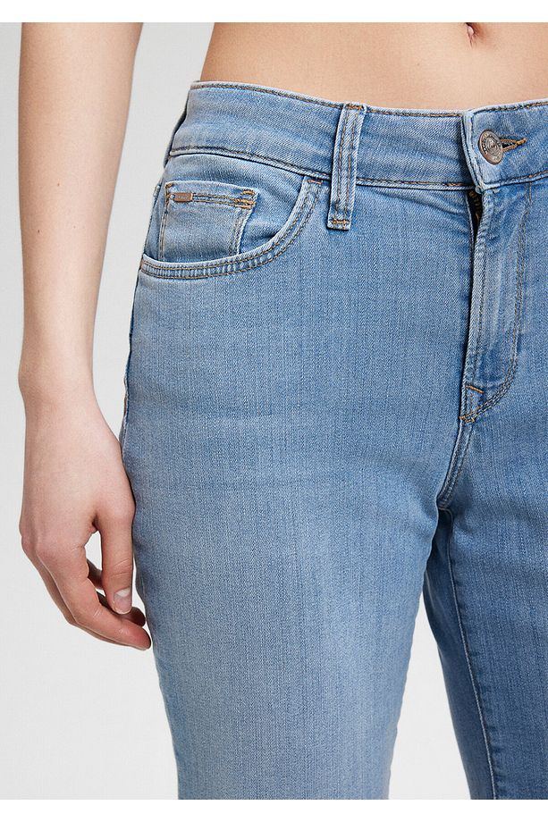 Alexis Casual Açık Mavi Jean Şort 1441587067 - 7