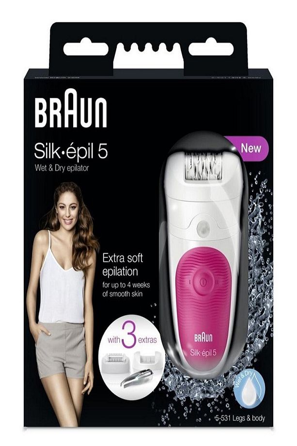 Silk-épil 5 5531 Islak ve Kuru Kablosuz Epilatör - 5