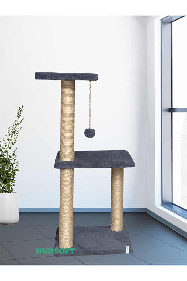 لوح خدش للقطط من ميجا بوي - أنثراسايت - 2