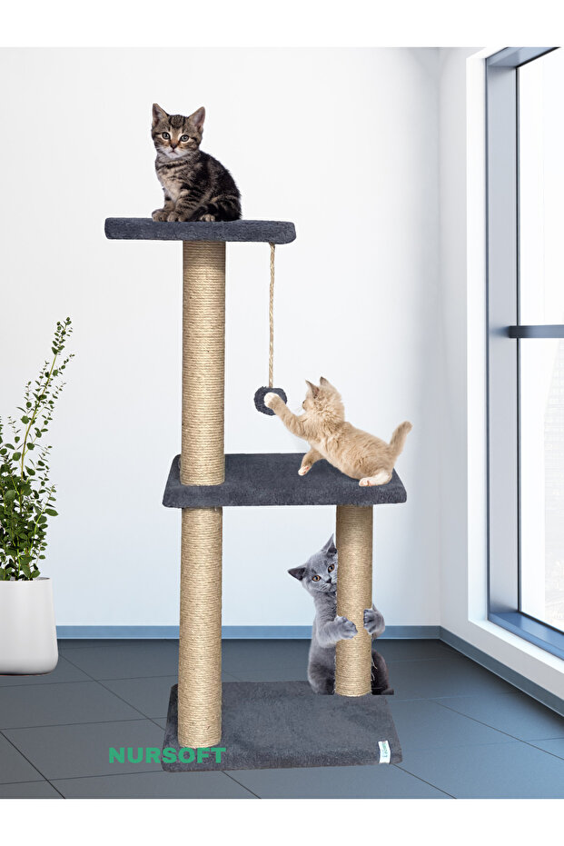 لوح خدش للقطط من ميجا بوي - أنثراسايت - 1