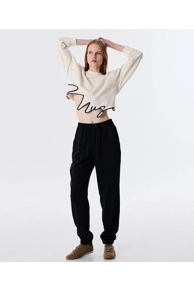 ELASTİK BEL JOGGER PANTOLON - 2