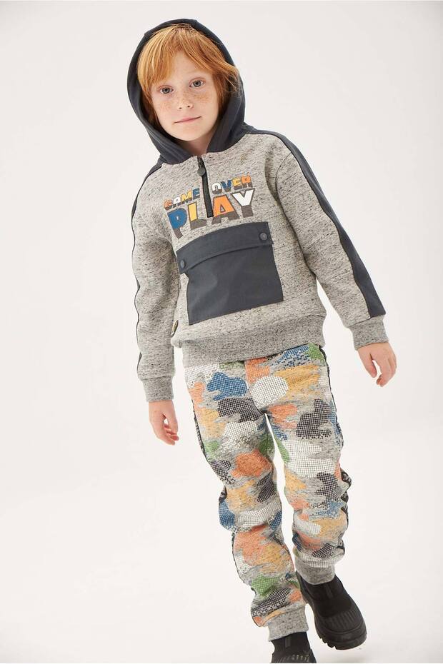 بنطلون للأولاد منقوش - 1