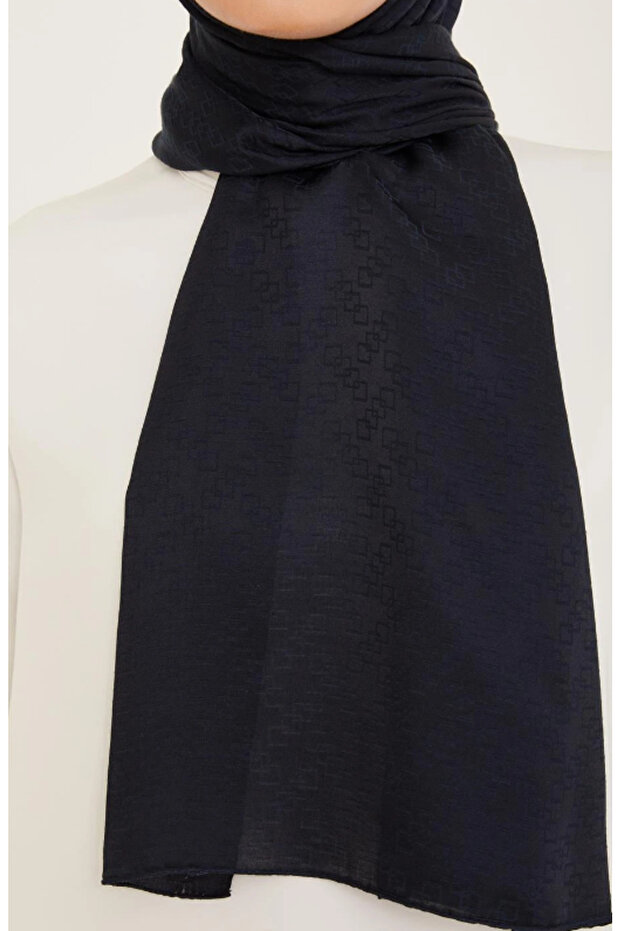 Trend Ruby Şal 4-135 Lacivert - 2