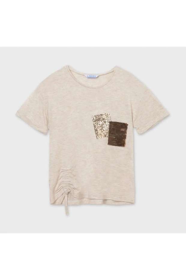 Girl's Summer Sequined T-Shirt 6011