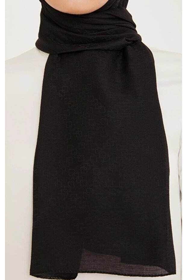Trend Ruby Şal 4-1075 Siyah - 2