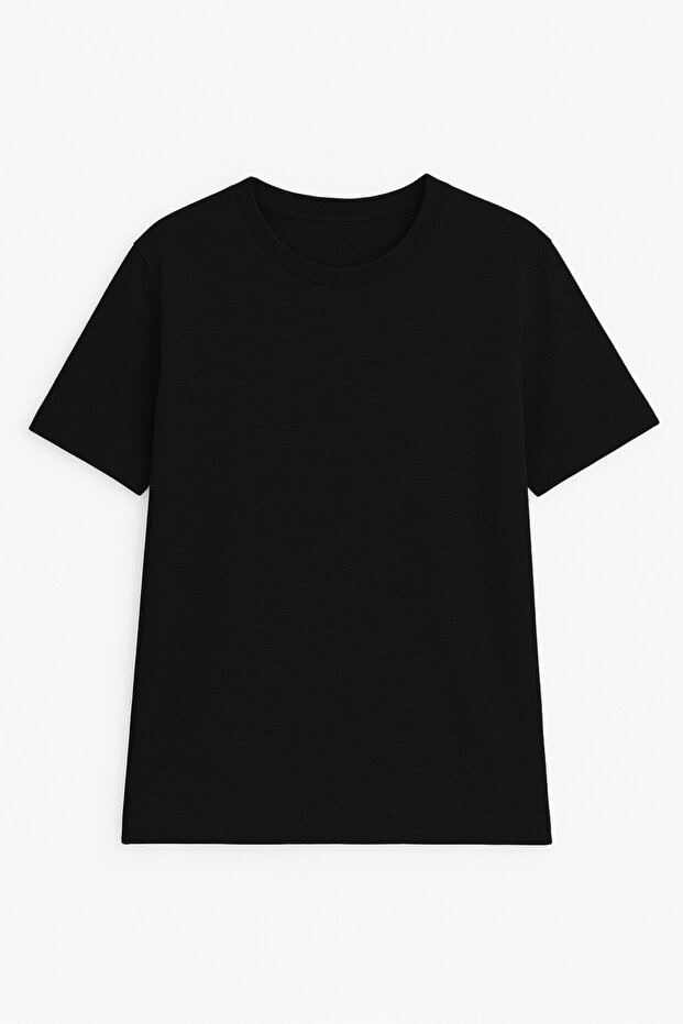 تي شيرت رجالي أساسي مصنوع من القطن بنسبة 100% - 2