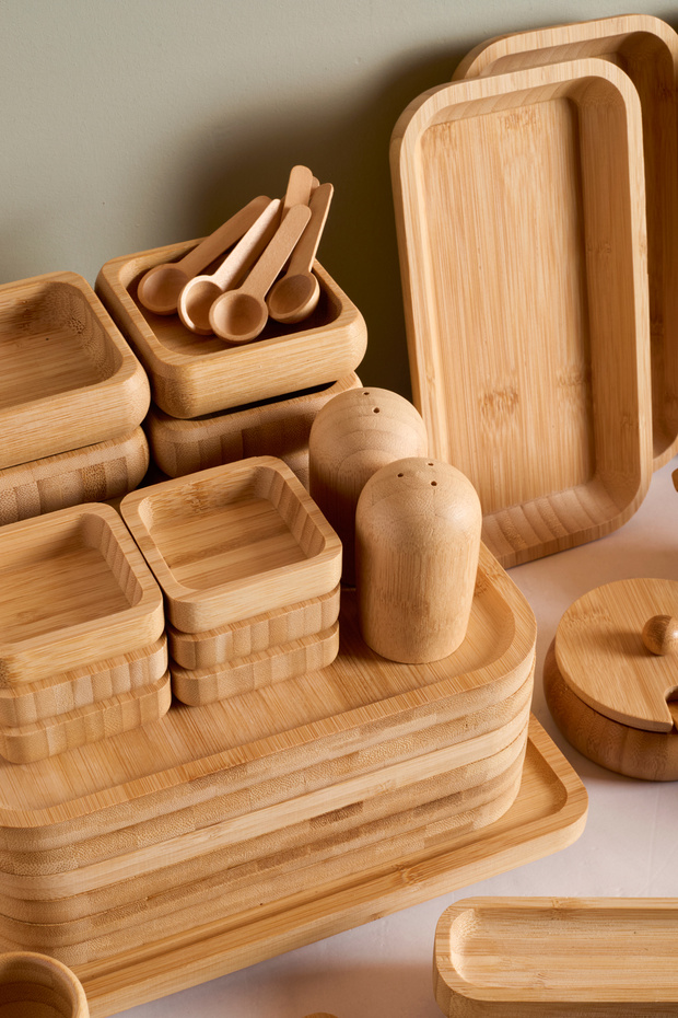 Rumeli Bambu 67 Parça 6 Kişilik Kahvaltı Takımı - 4