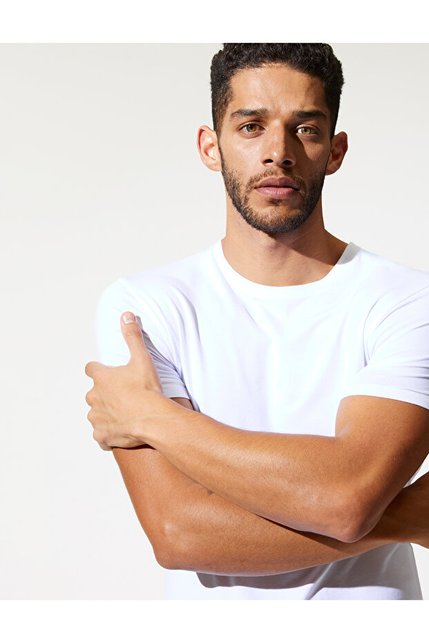 Regular Fit Kısa Kollu Premium Atlet - 2