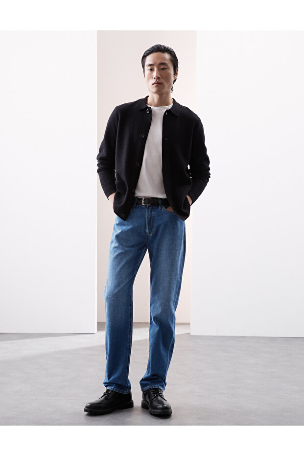 Straight Leg Soft Touch Jean - 1