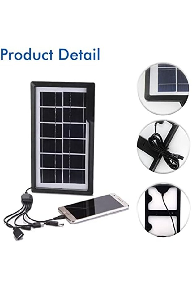 Portable Solar Panel | Solar Board Waterproof Light Transmittance Poly Silicon Solar Cell 25x14cm