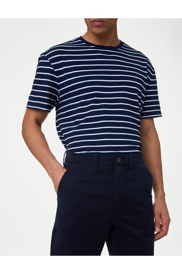 2'li Regular Fit Stretch Chino Pantolon Seti - 4