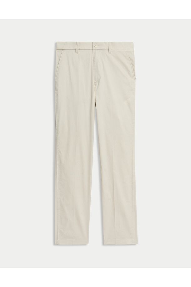 Regular Fit Süper Lightweight Chino - 4