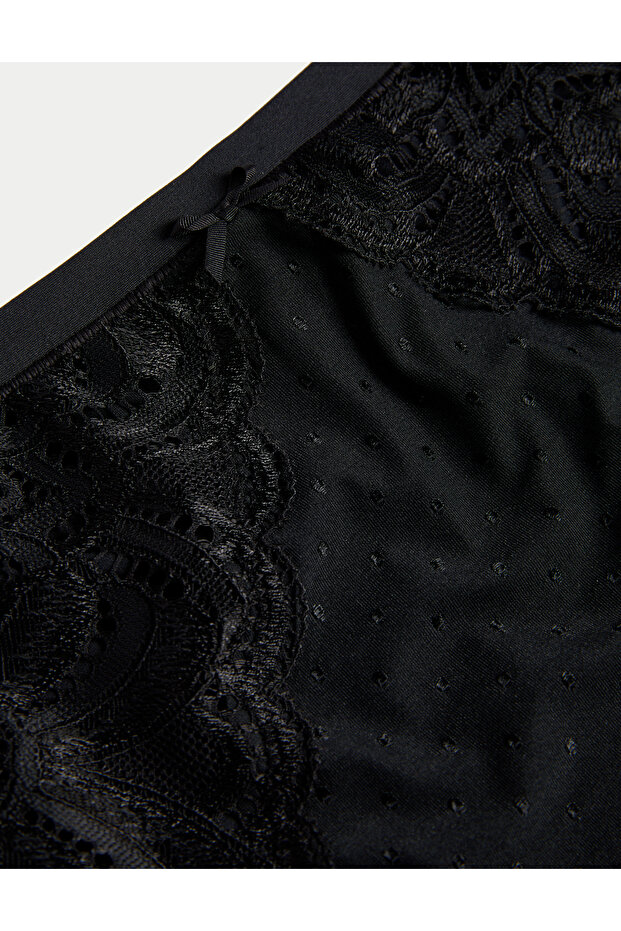 3'lü Amelia Dantelli Full Brief Külot - 3