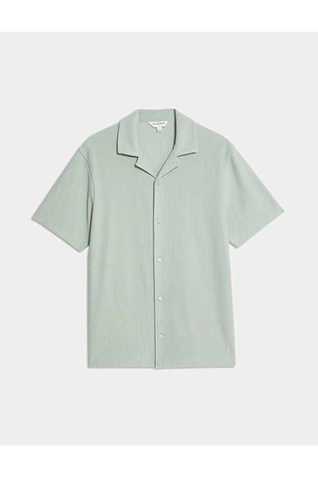 Küba Yaka Fitilli Gömlek - 6