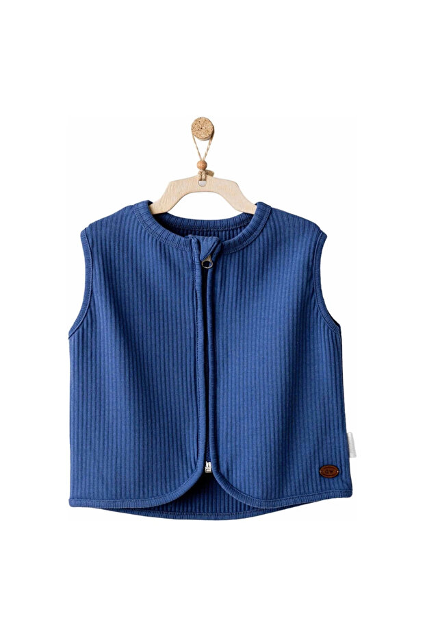 Ac25208 Basic Bebe Yelek İndigo - 1