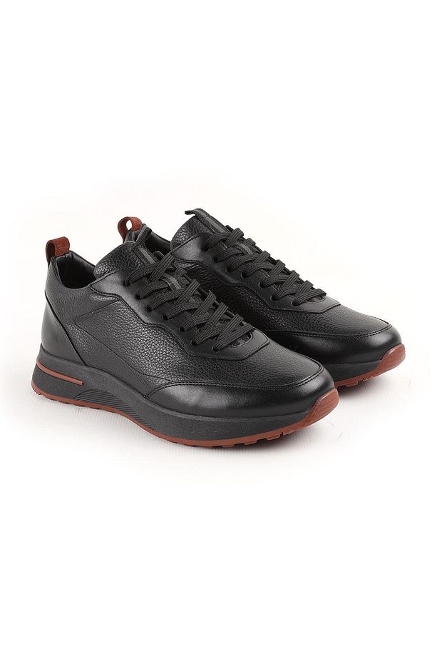 L4876 Erkek Casual Ayakkabı - Siyah - 4