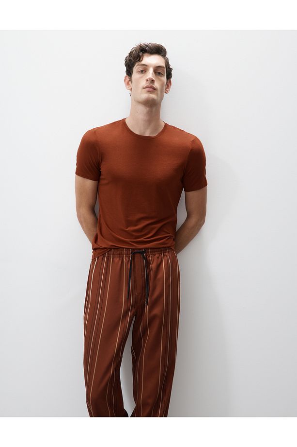 Supima Pamuk Pijama Üstü - 5